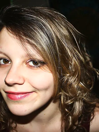 Cute Brunette Teen Girl