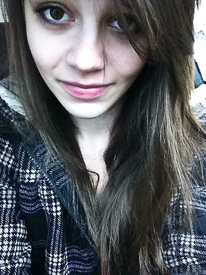 Cute Brunette Teen Girl