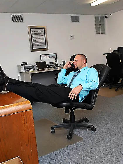 Busty brunette Jamie Valentine strips her tight black dress and