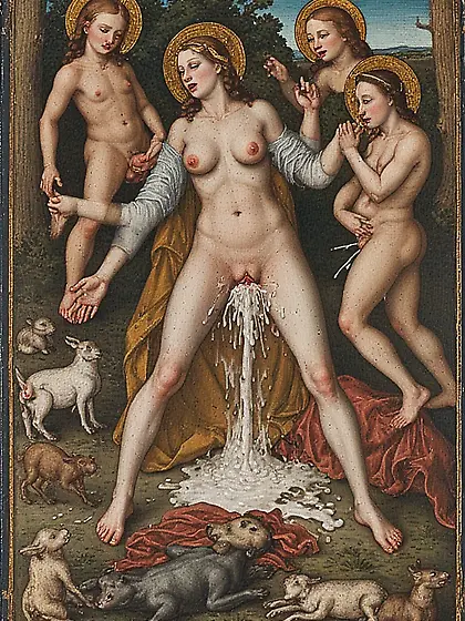 The Virgin Mary And Her Son,  Again