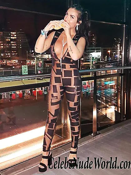 See Through Photos of Elettra Lamborghini