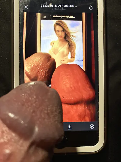 Alexis Cocked cock tribute