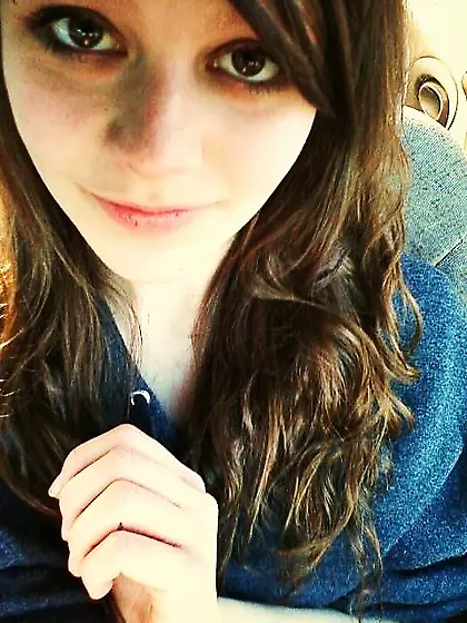 Cute Brunette Teen Girl