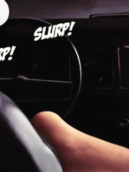 Gal suck cock chokes