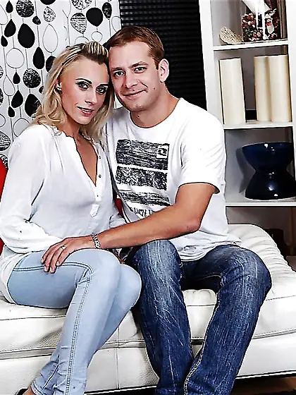 Blonde wife Brittany Laurence