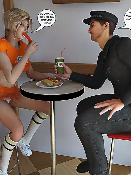 Kinky futa girl uniform