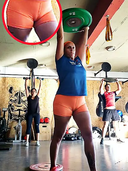 Milf hot cameltoe and ass