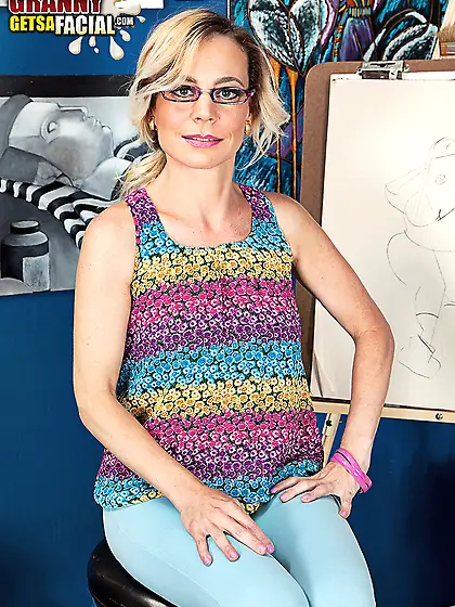 Tiny tits hot granny fuck