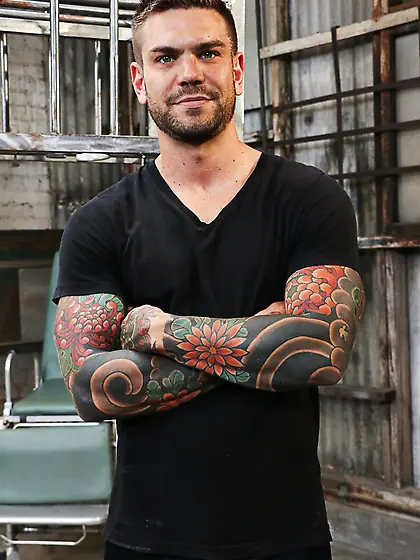 Sexy blond slave powerfucked