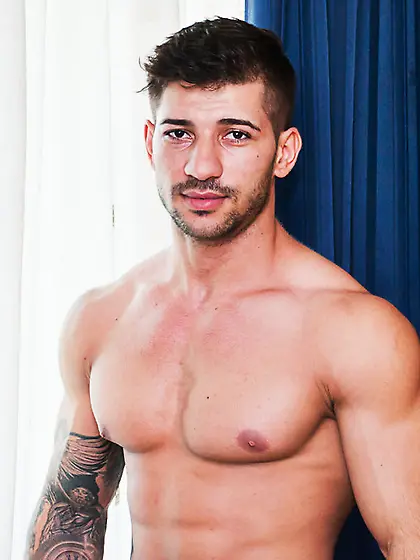 Young man jhonysweetboy oil