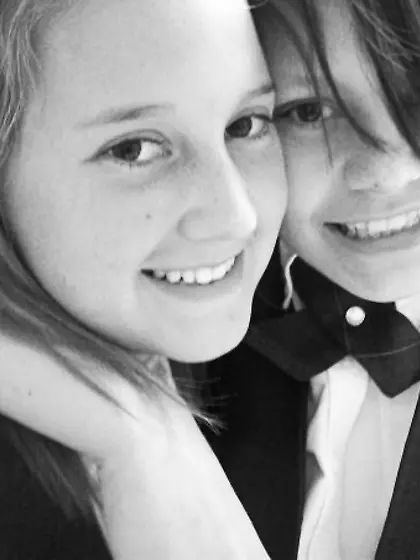 Cute Brunette Teen Girl