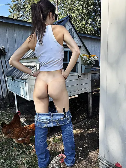 Tall Skinny Girl with a Nice Bubble Butt