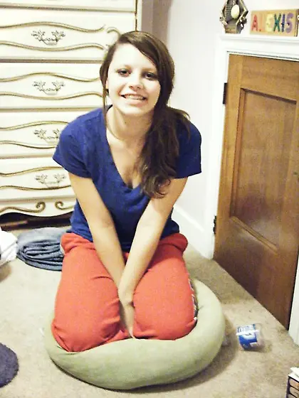 Cute Brunette Teen Girl