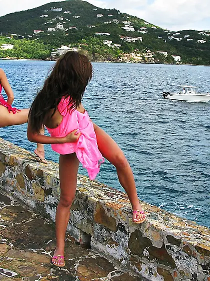 Prinzzess Sahara and  Alyssa Reece both with perfect bottoms and