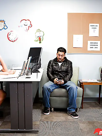 Gorgeous nurse August Ames seduces luckiest patient ever for a p