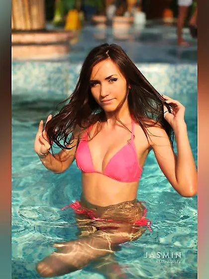 Petite green eyes girl