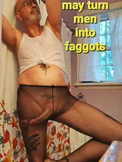 A faggot is submissive to his master