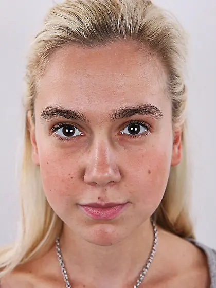 Sexy naughty young blonde