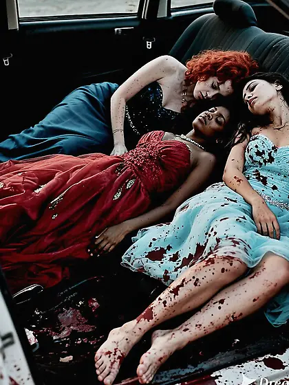 Prom Crash: The girls' bodies still in the car