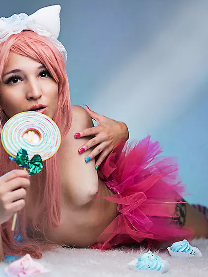 Latin teen small tits