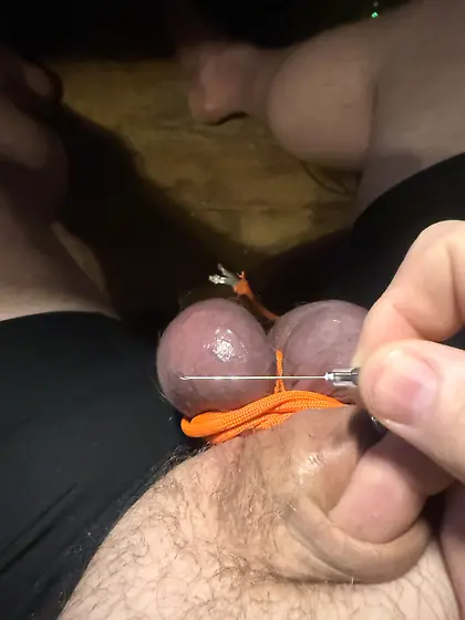 Working myself up for a real try at the needles