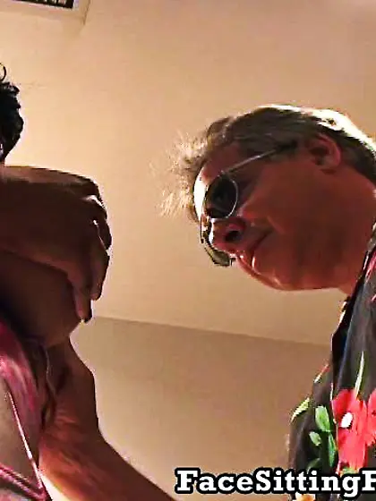 Amazing facesitting action horny