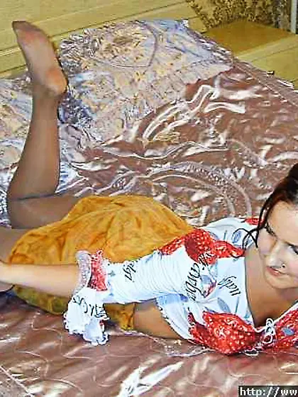 Lesbians licking through nylon