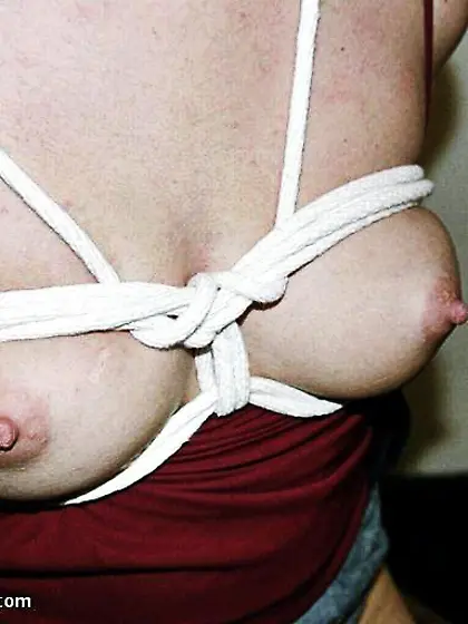 Redhead bondage gagged master