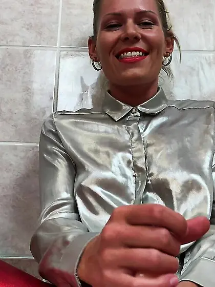 Czech blonde power fucked