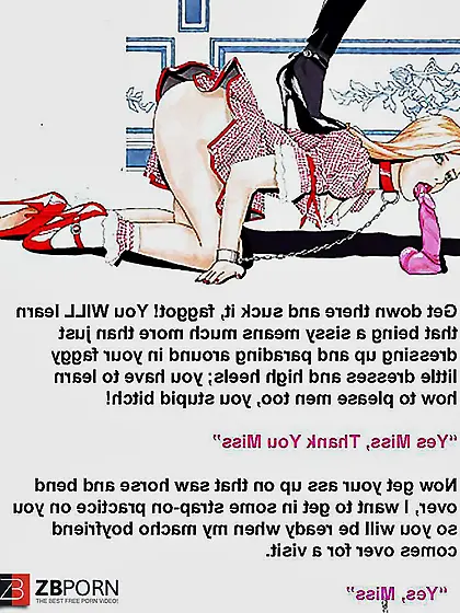 Sissy mega-bitch captions