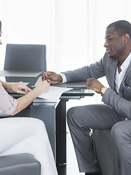 Business lady dreamed experience