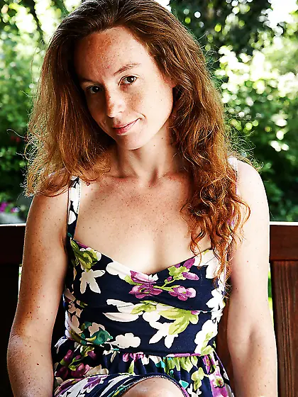 American small tits pale redhead