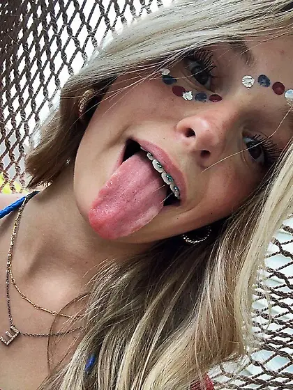 Tounge out