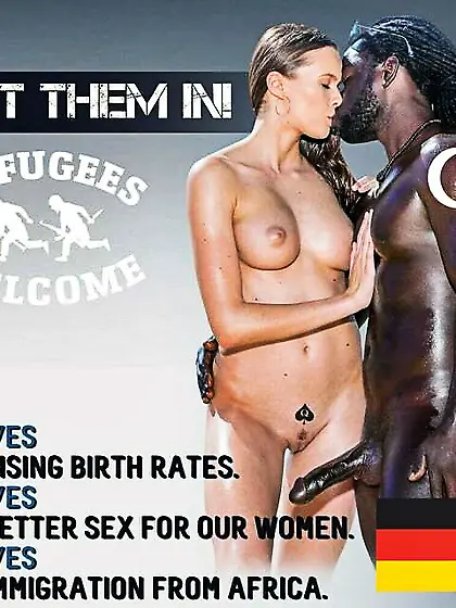 BNWO porn Captions.  End racism.  pro interracial