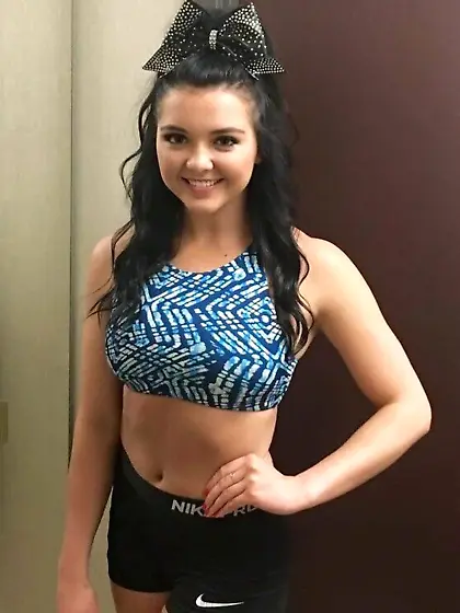 A small gathering of sweet young hotties