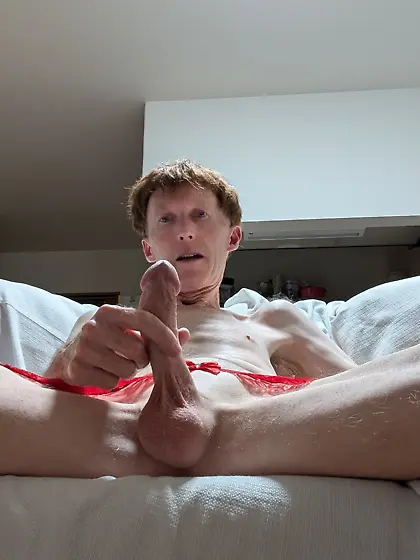 Me in my new garter belt and stockings