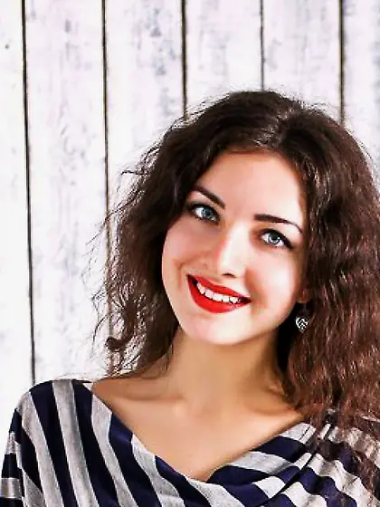 White girl with brown hair and small tits