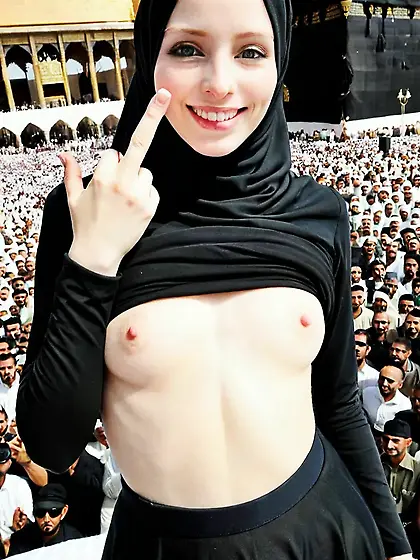 Quran, kaaba, hijab, islam, blasphemy 5