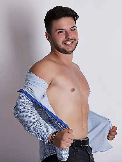 White gay robbypayne oil