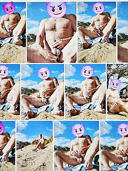 Outdoor fap addict caught