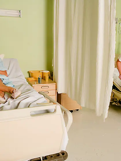 Blonde hottie,  Crista Moore,  and a naughty dude full around in a