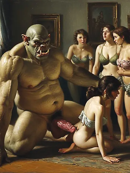 Orcs in old paintings