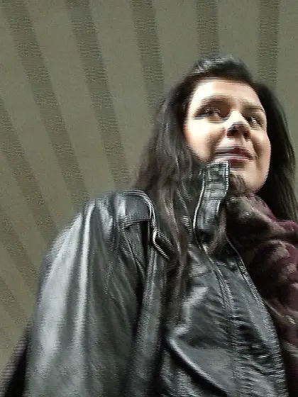 Brunette cutie money cool