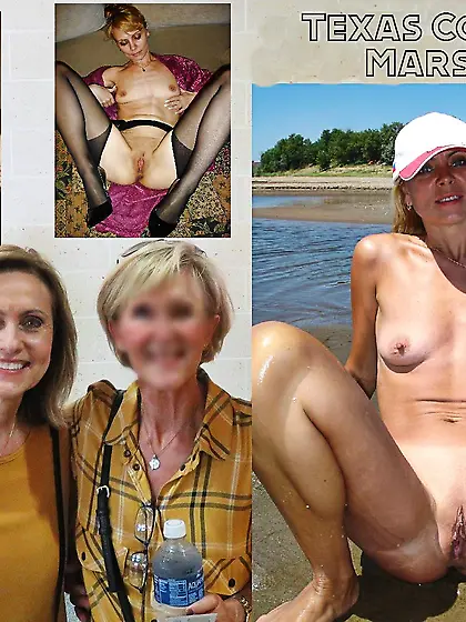 Blonde Texas granny Marsha leaked hardcore pics