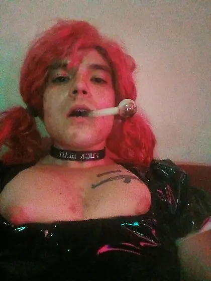 Satanic sissy meth whore