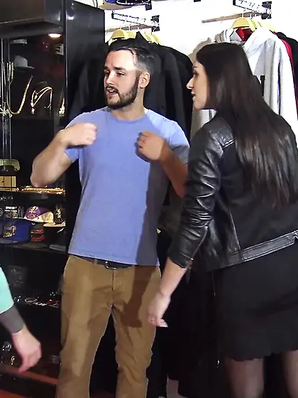 Shaved pussy russian slut fucked hard