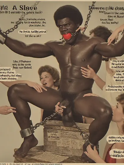 Black Slave Auction - Inspection