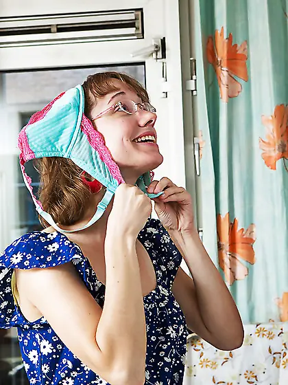 Natural lesbian kitchen