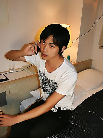 Handsome japanese stud white