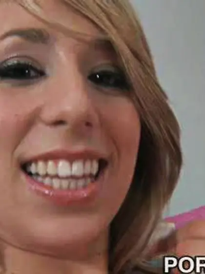 Blonde babe long rainbow